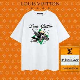 Louis Vuitton LV round neck pullover printed short sleeve men's T-shirt(15 styles)-1816