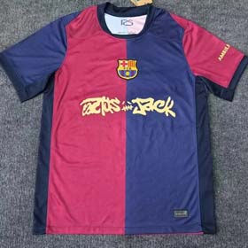 24 25 Barcelona player home jersey fans Gavi 19 Yamal football Peder short sleeve (40 styles)-1885