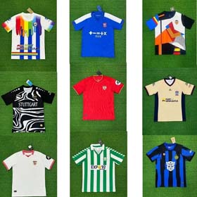 Premier League Flamengo Paris Inter Milan Atletico Madrid Brighton Naples Club Fans Football Jersey-2007