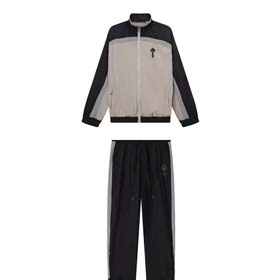 Trapstar Splicing Embroidery LOGO Sports Suit Jacket Thin Pants Men (6 styles)-2484