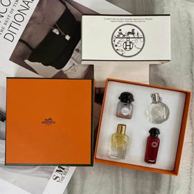 Hermès scarf perfume sample set of four-3284
