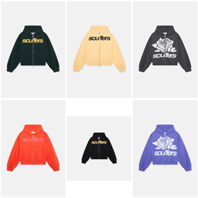 SUFFERS new casual street zipper hoodie-4463